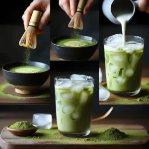 ชาเขียวหลายประเภท เลือกใช้สำหรับมัทฉะเย็น เลมอนเนด และโซดา