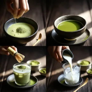 เซ็ตมัทฉะพร้อมชง เลือกได้หลายเกรด ซิปล็อกป้องกันความชื้น รสชาติคงที่