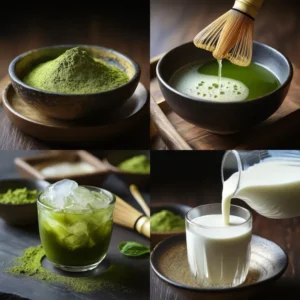 ชาเขียวหลายประเภท เลือกใช้ตามเมนู—มัทฉะลาเต้ เลมอนเนด โซดา และสมูทตี้