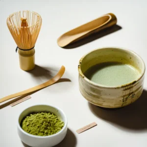 ผงชาเขียวมัทฉะบดละเอียด ฟองครีมสวย รสนุ่มลุ่มลึก เหมาะพิธีชงชาและเมนูคาเฟ่พรีเมียม