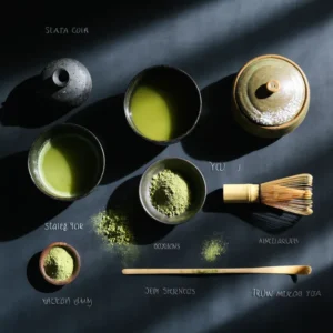 ผงชาเขียวมรกต บดด้วยหิน เก็บในภาชนะทึบแสง ป้องกันชื้นและกลิ่นจาง เหมาะชงทุกวัน