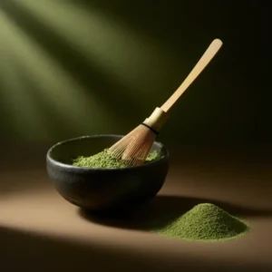 ผงชาเขียวมัทฉะบดหิน เนื้อเนียนละเอียด กลิ่นอุมามิ เหมาะชงสดและลาเต้