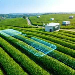 ทิวไร่ชาเขียวใต้ร่มเงา สภาพแวดล้อมเหมาะผลิตใบเทนฉะให้ผงมัทฉะรสอุมามิ