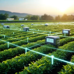 แปลงชาคุณภาพ อากาศดี ดินอุดมสมบูรณ์ ให้ใบชาอ่อนเหมาะผลิตผงมัทฉะสีสวยรสนุ่ม