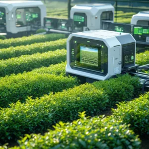 ทิวไร่ชาเขียวใต้ร่มเงา สภาพแวดล้อมเหมาะผลิตเทนฉะให้ผงมัทฉะรสอุมามิ